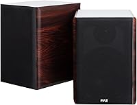 Vista 14 de Pyle Altavoces de audio para el hogar de 5.25 pulgadas, estantería pasiva de 2 vías, potencia máxima de 200 W, tweeter de cúpula de seda de 1