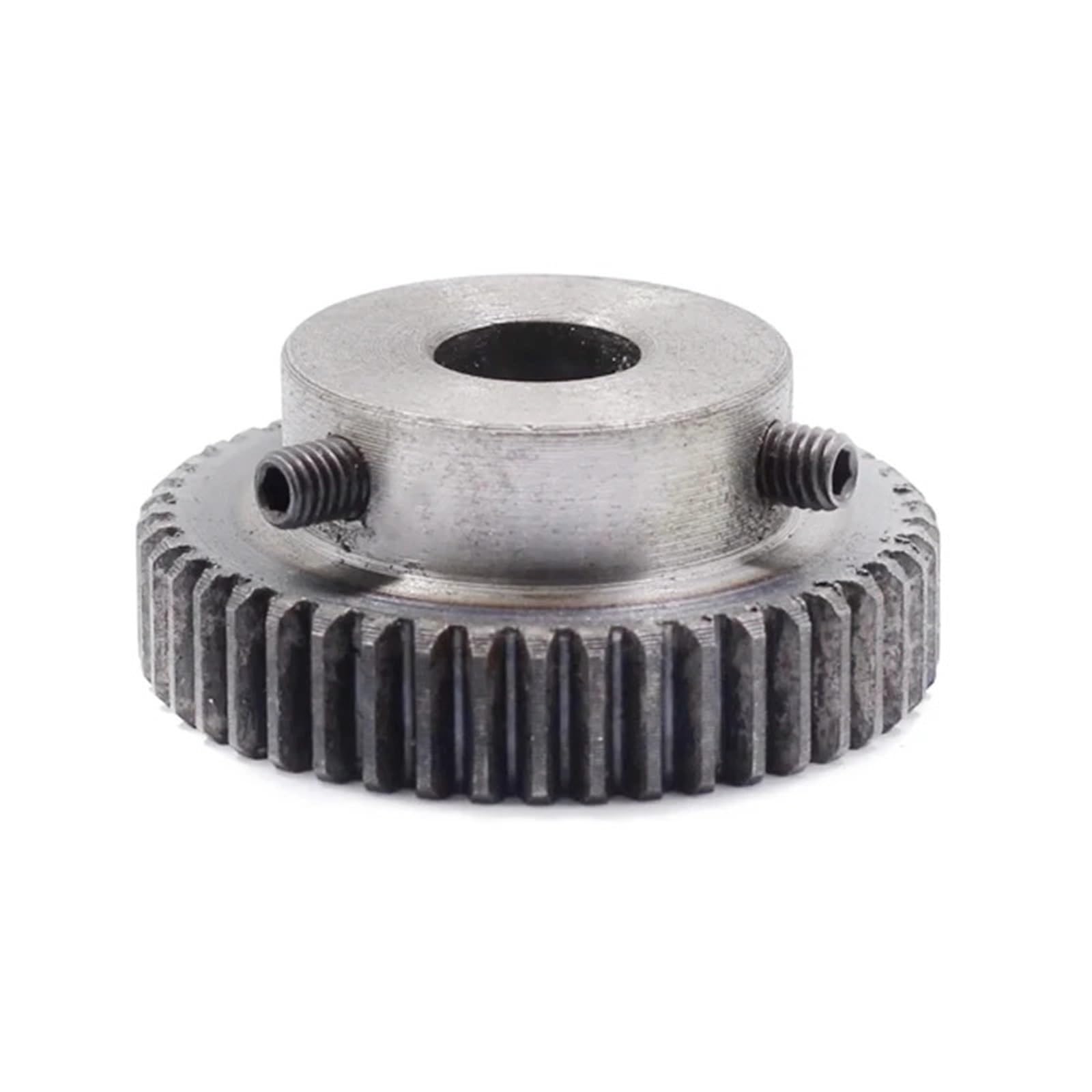 Ruota dentata 70T in Metallo 45#Acciaio RC Pignone Puleggia 8/10/12/14/15 mm Foro Interno 1 Stampo 18 Denti Sperone(1M70T hole10,2PCS 1M70T)