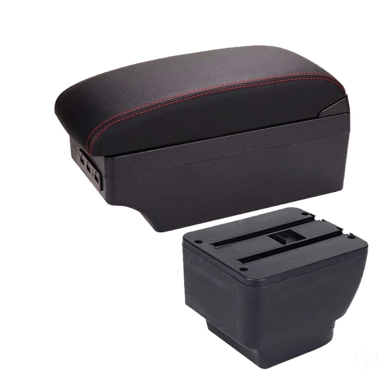 CBCLOPKLCU Centre Console For Mazda 2 For Demio Armrest For Box Retrofit Parts Storage For with USB