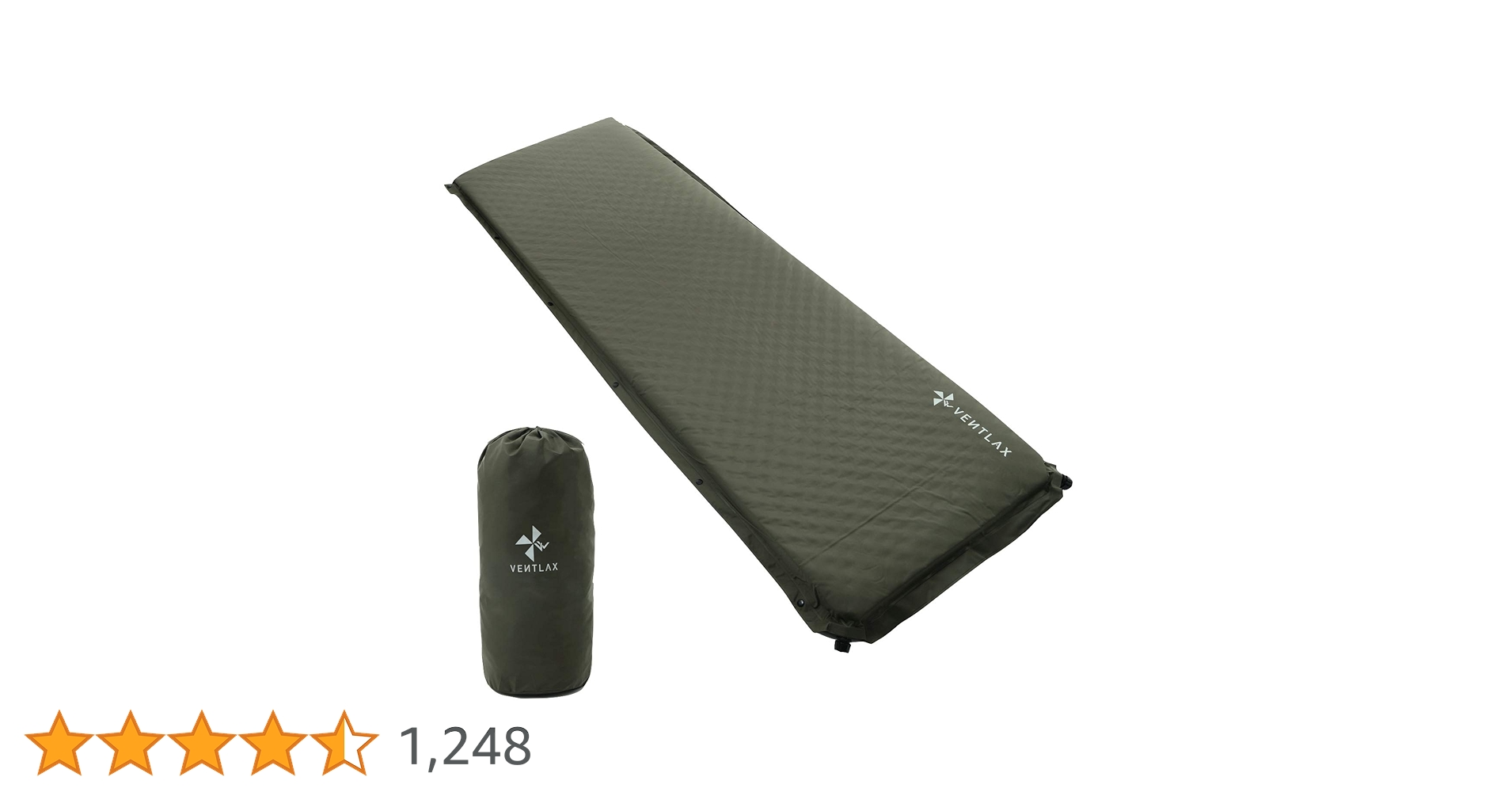 VENTLAX インフレーターマット　２枚　FLEXTAILポンプセット VENTLAX インフレーターマット 2枚 FLEXTAILポンプセット