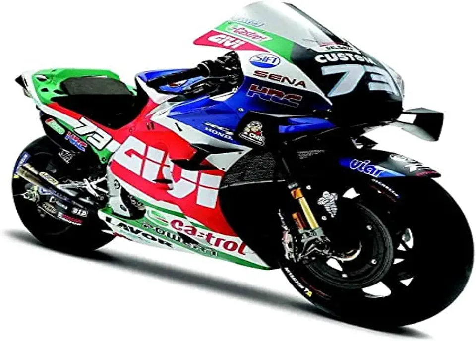 MINIATURA 1/18 MOTO GP 2021 LCR HONDA