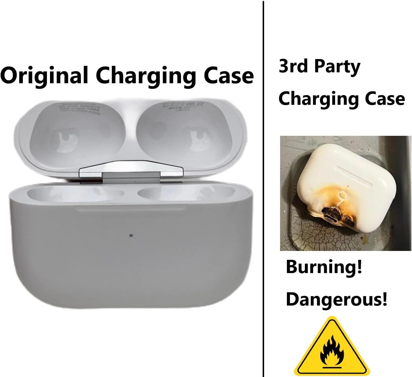 Amazon.com: A2968 Charging Case Replacement for AirPods Pro 2nd