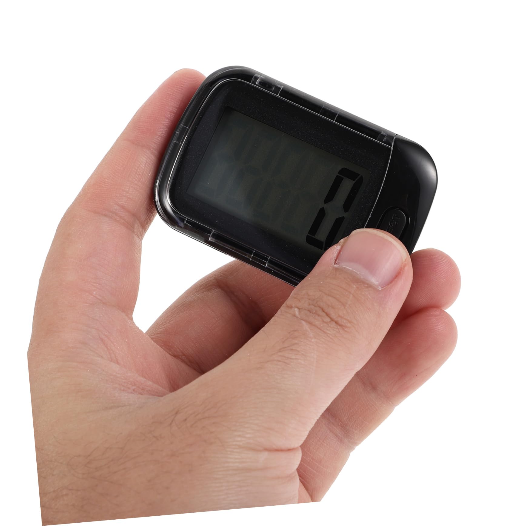 SUPVOX Podómetro para Caminar con Reloj Contador De Preciso Podómetro Portátil con Clip para Ejercicio De para Caminar