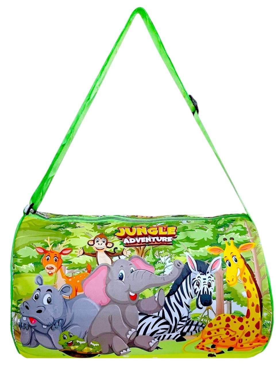 Duffle Bag for Kids | Hand Duffel Bag for Gym, Picnci, Waterproof, Shoulder Strap, Zipper Closure, | Perfect for School Trips Return Gift | Compact and Comfortable for Travelling |-image-12