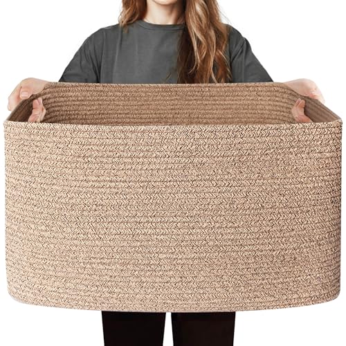 WILLITAT(�E�B���^�b�g) ��^���[�o�X�P�b�g �u�����P�b�g�p 75L �D���u�����P�b�g���[ ���r���O���[���p �R�b�g�����[�v�o�X�P�b�g �����p �q���p���̂������ᔠ �����`���z���_�[�I�[�K�i�C�U�[ 22�C���`x17�C���`x12�C���`