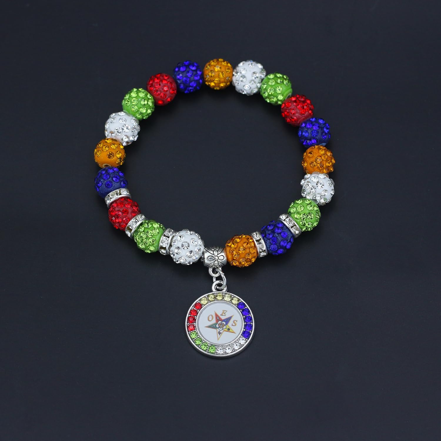 Keeblon Order of The Eastern Star Bracelet for Women OES Gift OES Bracelet Greek Sorority Gift Rhinestone Paraphernalia Sisterhood Jewelry for Soror Sister - Image 7