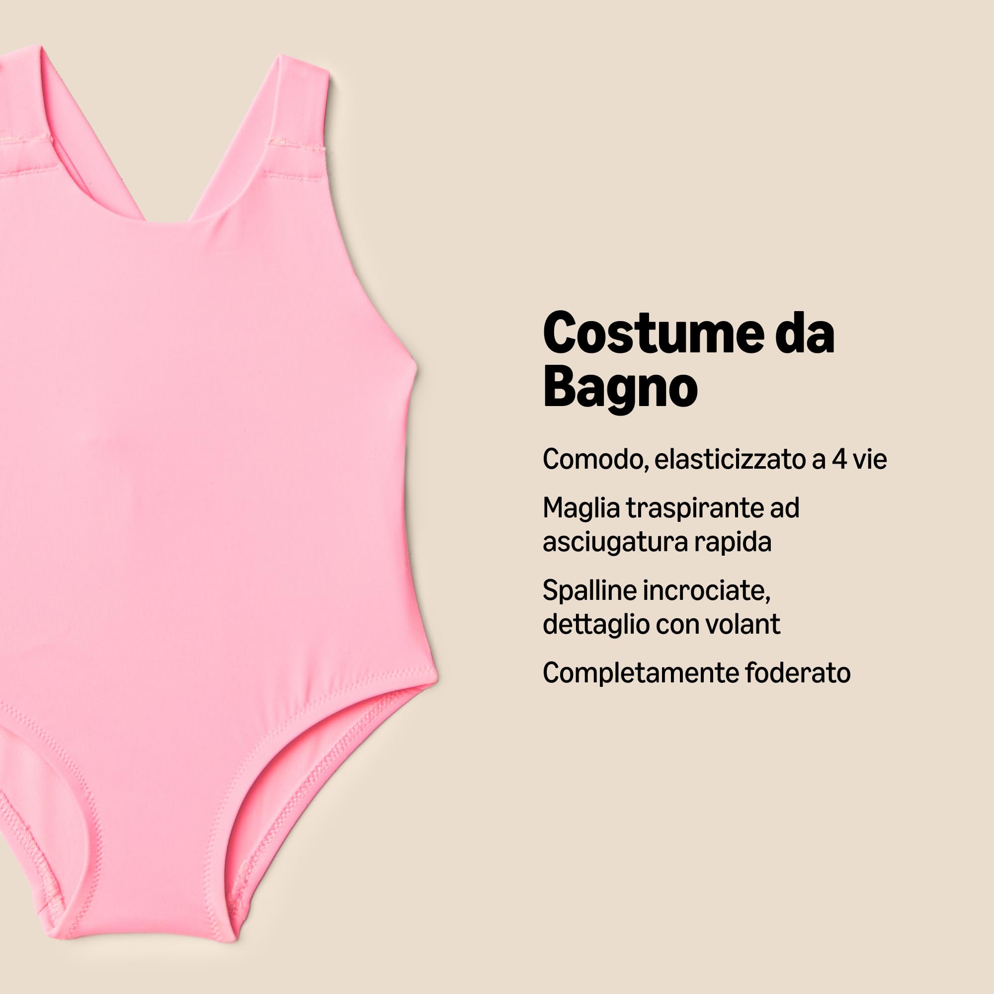 Amazon Essentials x Sofia Grainge Costume Intero Neonata e Bambina