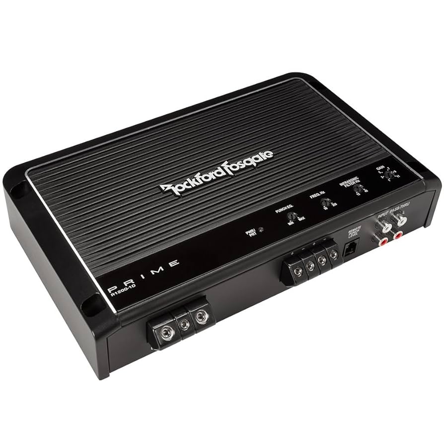 Rockford Fosgate PRIME アンプ Amazon.co.jp: Rockford Fosgate Prime 1,200ワット クラスD 1