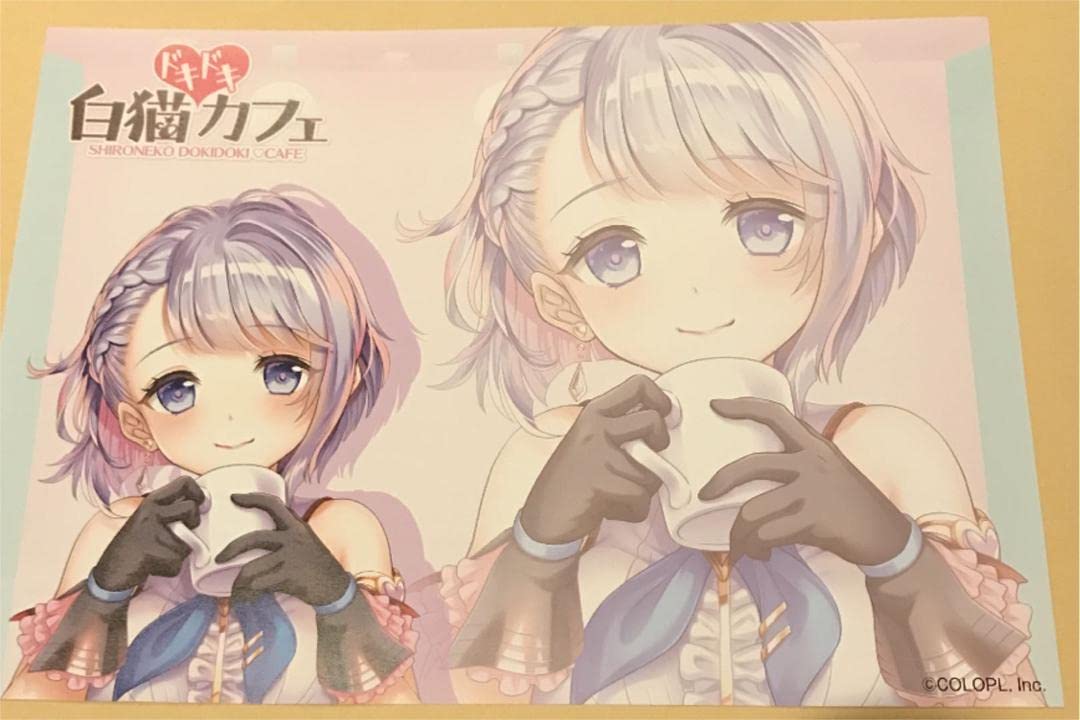 白猫プロジェクト 白猫プロジェクト ティナ ランチョンマット カフェ限定 白猫プロジェクト 白猫プロジェクト ティナ ランチョンマット