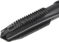 Vista 5 de uxcell Acero de alta velocidad métrico de la echada H2 3 del hilo M8 del golpecito M8 de la echada H2 3 de las flautas