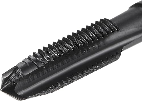 Miniatura 5 de uxcell Acero de alta velocidad métrico de la echada H2 3 del hilo M8 del golpecito M8 de la echada H2 3 de las flautas