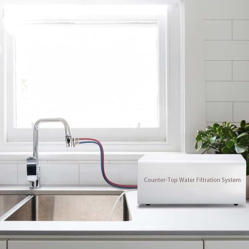 Miniatura 8 de Válvula desviadora de grifo existente hembra M22x 1 rosca con aireador (salida de tubo de 38 pulgadas O.D.+entrada de tubo de diámetro exterior de