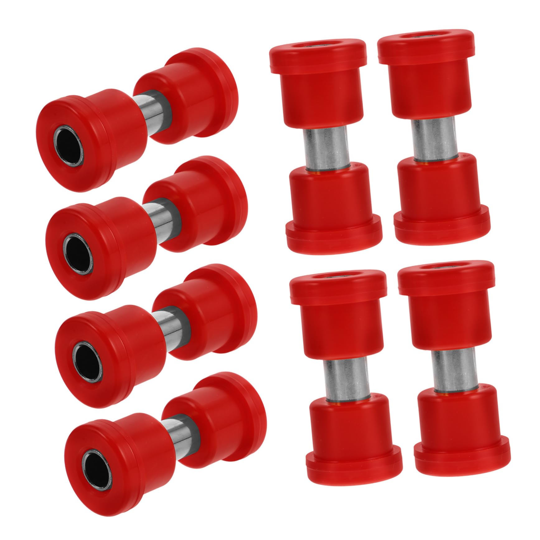 Bujes Reemplazables para Carrito de Golf, 8 Piezas Rojas