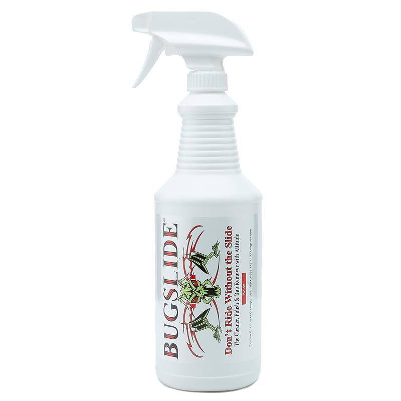 BugSlide Spray Removedor de Insetos e Limpador Automotivo Multifuncional, 946 mL