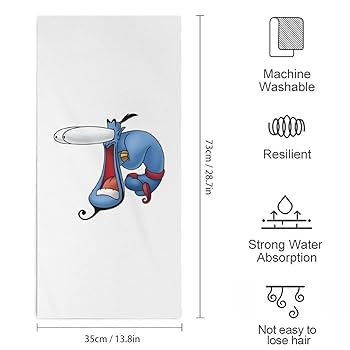 Amazon｜アラジン ジーニー フェイスタオル 速乾 吸水 大きめ
