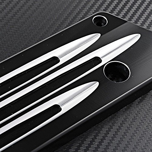 Cubiertas de Gancho para Alforjas de Aluminio CNC para Harley Touring miniatura 5