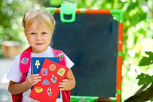 Miniatura 4 de WhatSign Calcomanías de regreso a clases para estudiantes, 50 unidades, calcomanías de ciencias escolares, calcomanías para álbumes de recortes para