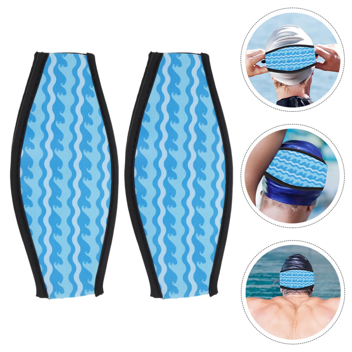 MILISTEN Maskenband Tauchergurt Tauchgurt Doppelt Bands Stoff Wiederverwendbar Tauchen Schwimmen Riemenabdeckungen Für Tauchausrüstung Neopren