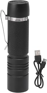 Mini lanterna LED recarregável 700LM super brilhante LED pequeno bolso EDC lanterna durável com clipe para equipamentos de acampamento caminhadas caminhadas uso diário
