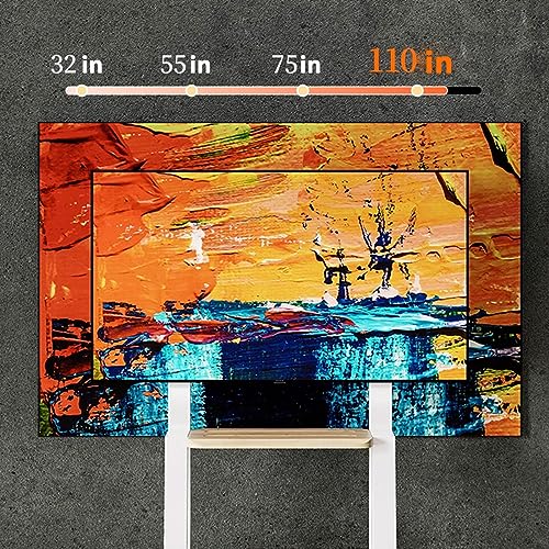 Soporte móvil para TV con ruedas para 50-100 pulgadas miniatura 5