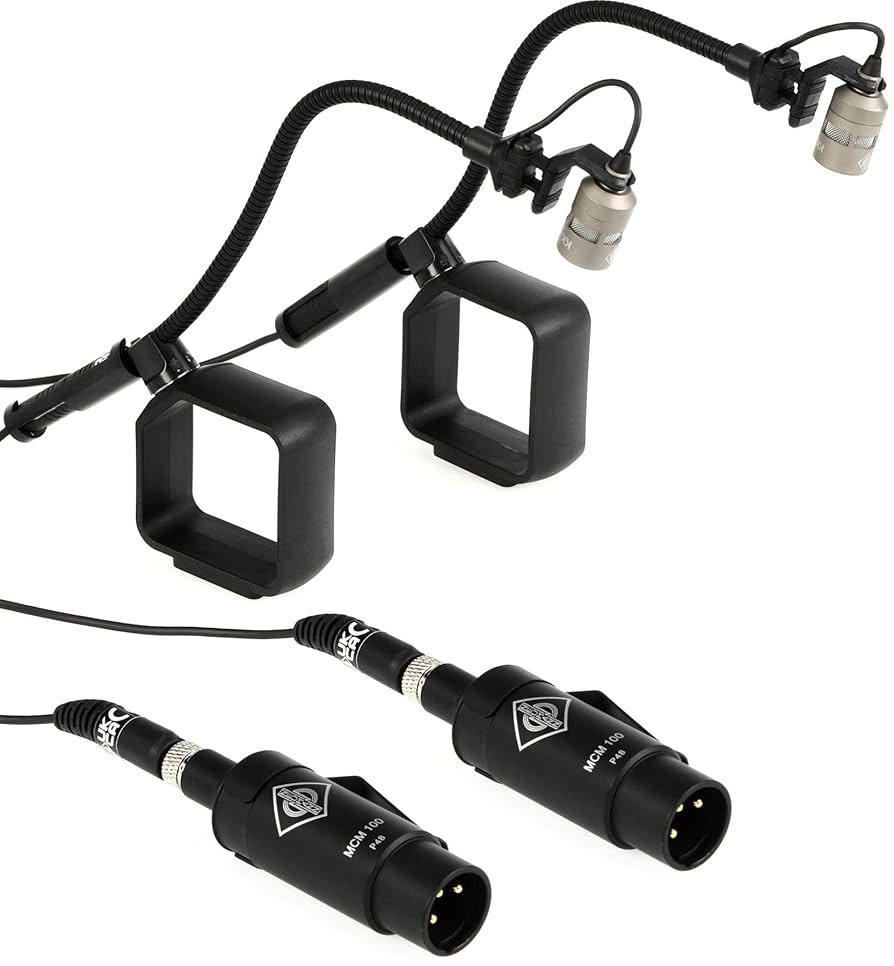 配信機器・PA機器・レコーディング機器 Neumann MCM 114 STEREO SET PIANO Neumann MCM 114 Set Miniature Clip Mic System for Stereo