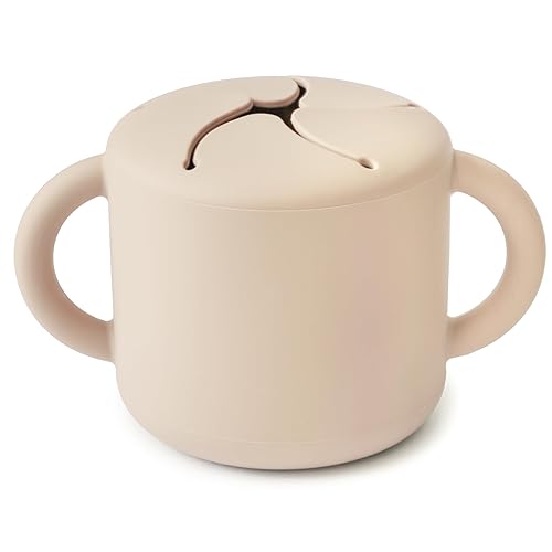 Miniatura 18 de mushie x Bluey Taza para merienda de silicona | Contenedor de alimentos a prueba de derrames para niños pequeños y bebés (Bluey Sage)