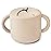 mushie Silicone Snack Cup | Spill Proof Food Container for Toddler and Baby (Shifting Sand)