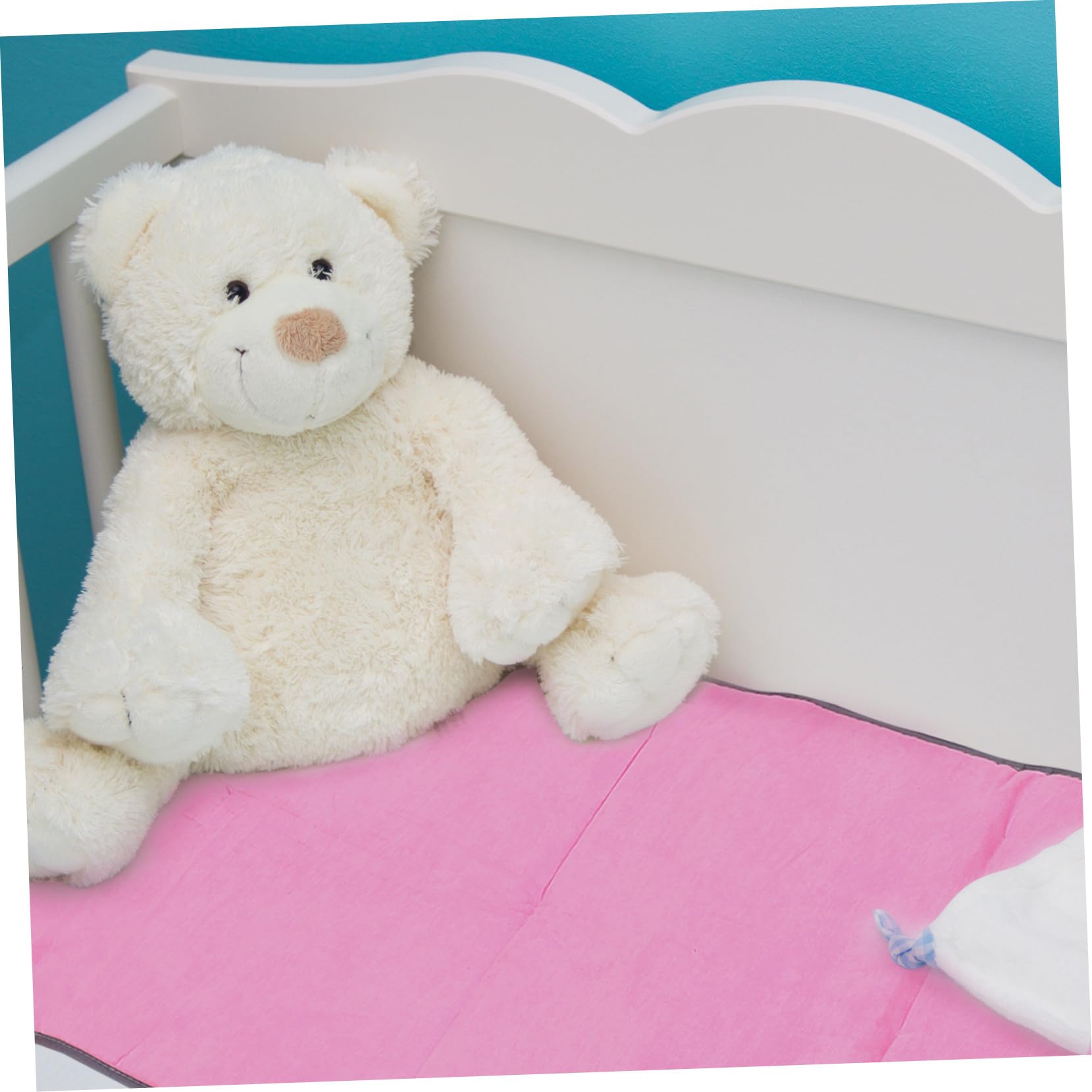 Colchoneta para Siesta para Niños Pequeños y Portátil Gamuza y Algodón Pp para Jardín de Infantes Descanso en Guardería