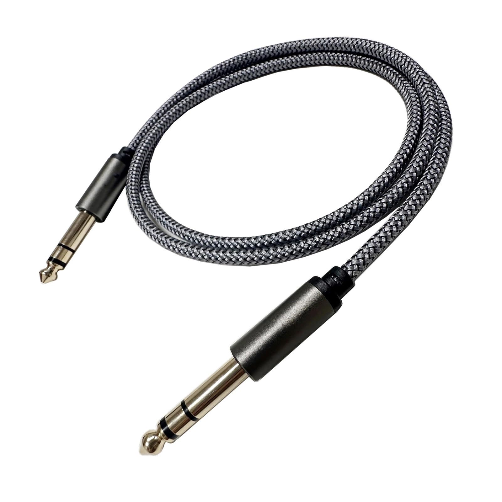 Kabel Do Gitary Gitara Elektryczna Kątowy Kabel Basowy Męski Wyjście Stereo | Ten kabel jest wszechstronny i nadaje się do szerokiej gamy sprzętu muzycznego.(Type3,6m)