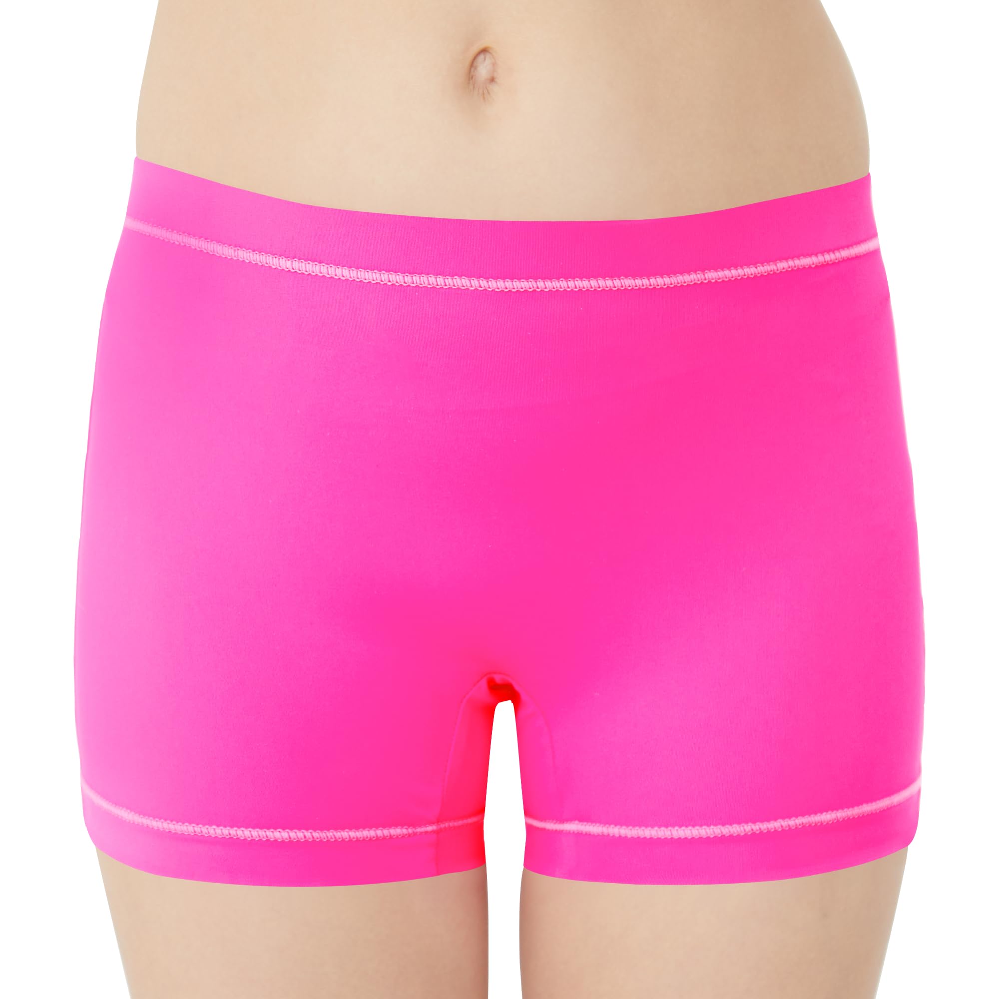 QBK Toddler Girls Swim Shorts 2T-14 Boyshort Swimsuit UPF 50+ Quick Dry Rash Guard Swim Bottoms