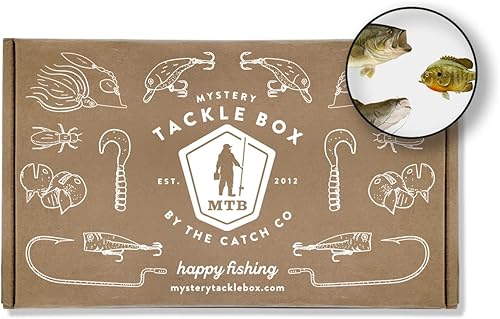 Miniatura 6 de Catch Co Mystery Tackle Box Ultimate Water Catch All Fishing Kit  Bass  Trucha  Crappie  Bluegill  Perca  Sunfish  Catfish