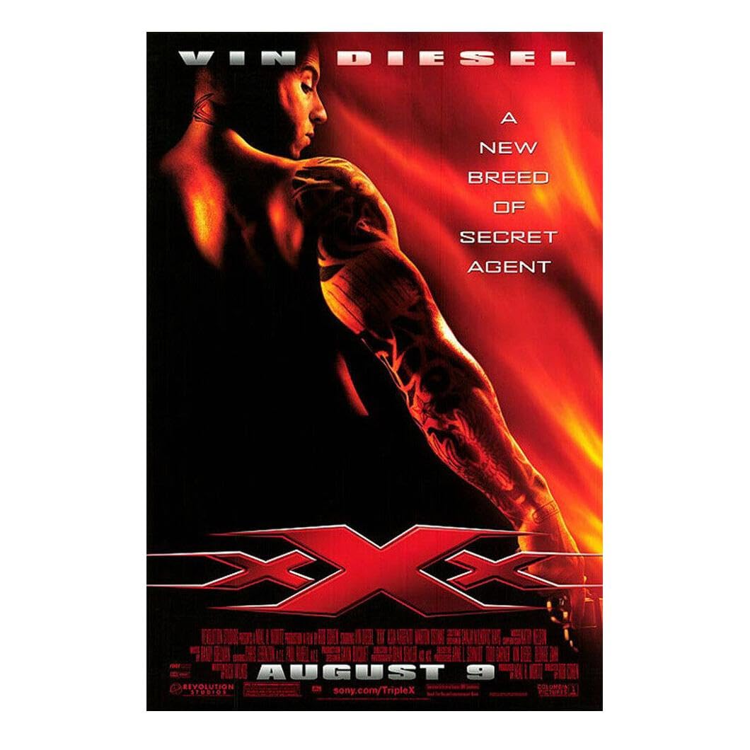 Amazon.com: Xxx 2002 Movie Film Wall Art Print for Theater