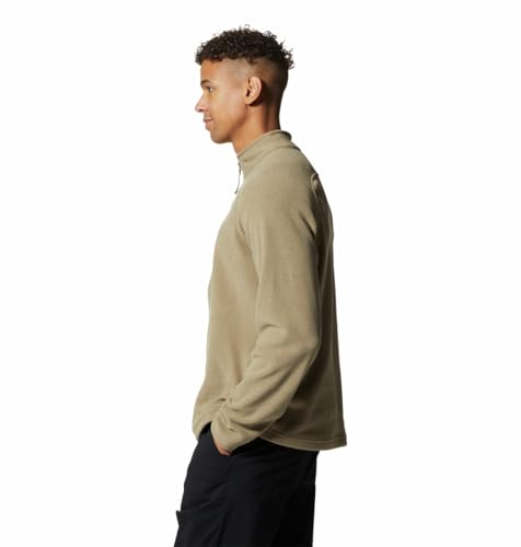 Image of Mountain Hardwear Men's MHW Logo 1 /4 Zip for Travel, Camping, and Casual Wear