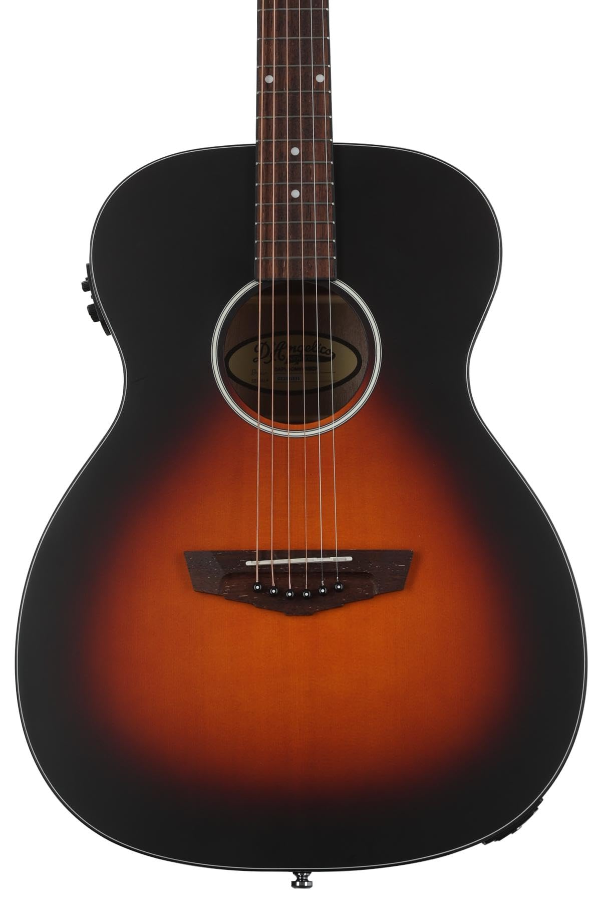 D'Angelico Premier Tammany LS Satin Vintage Sunburst Electro-Acoustic Guitar