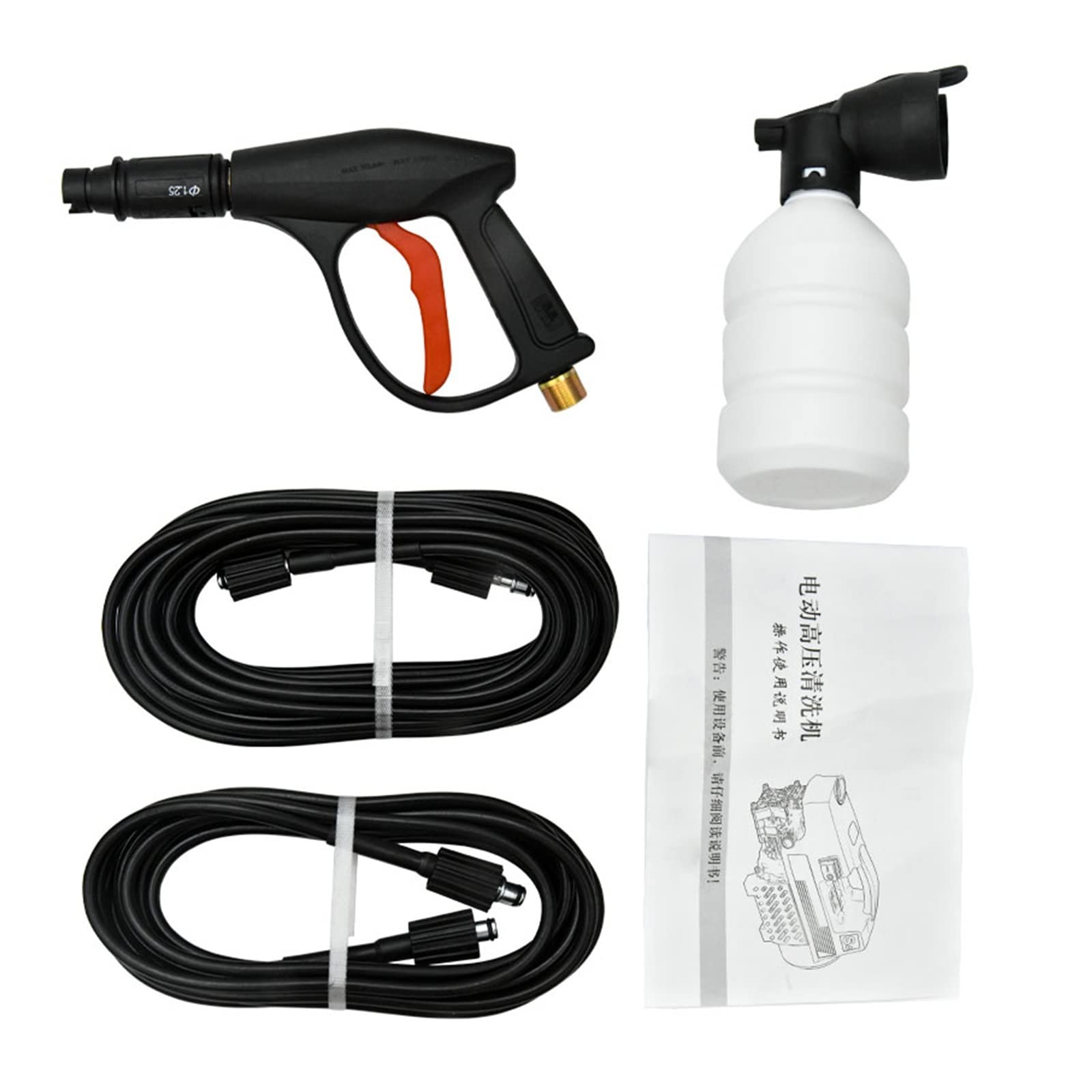 myjnia samochodowa gospodarstwa domowego wysokociśnieniowa myjnia samochodowa pianka pistolet na wodę myjnia samochodowa artefakt przenośna pompa spryskiwacza 50HZ 1800W Efektywność