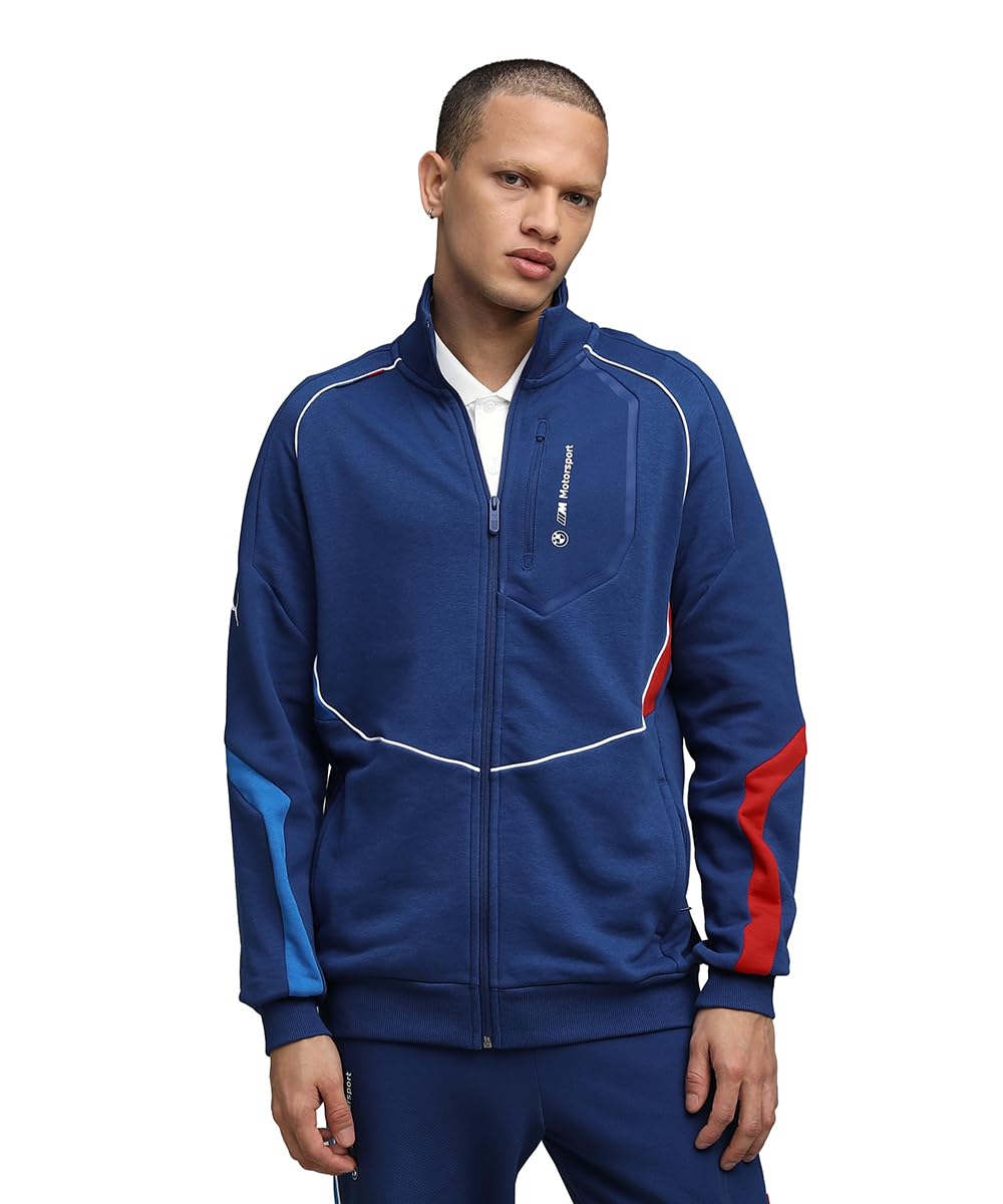 puma BMW Men Full Sleeve Polycotton Full Zip with Pocket Spacer Jacket-picture-49
