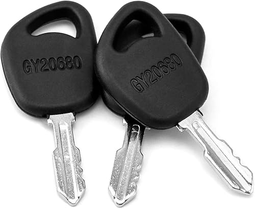 Miniatura 5 de QWORK 10 llaves de encendido GY20680 para la mayoría de cortadoras de césped y tractores de césped, compatibles con las series John Deere 100, D100,