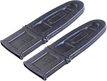 2 Pcs Chainsaw Bar Cover 6 Inch Plastic Chain Saw Pole Protectors Black Chain Saw Bar Protective Cover Durable Cutter Protective Plate Tools Chainsaw Accessories for Replacing Garden Accessories