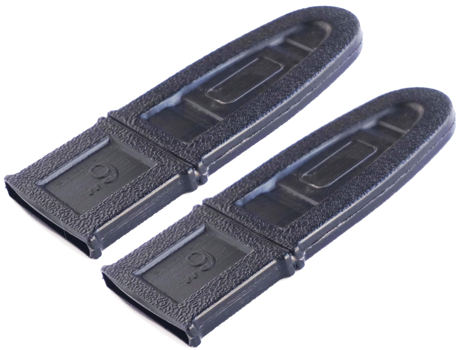 Photo 1 of 2 Pcs Chainsaw Bar Cover 6 Inch Plastic Chain Saw Pole Protectors Black Chain Saw Bar Protective Cover Durable Cutter Protective Plate Tools Chainsaw Accessories for Replacing Garden Accessories