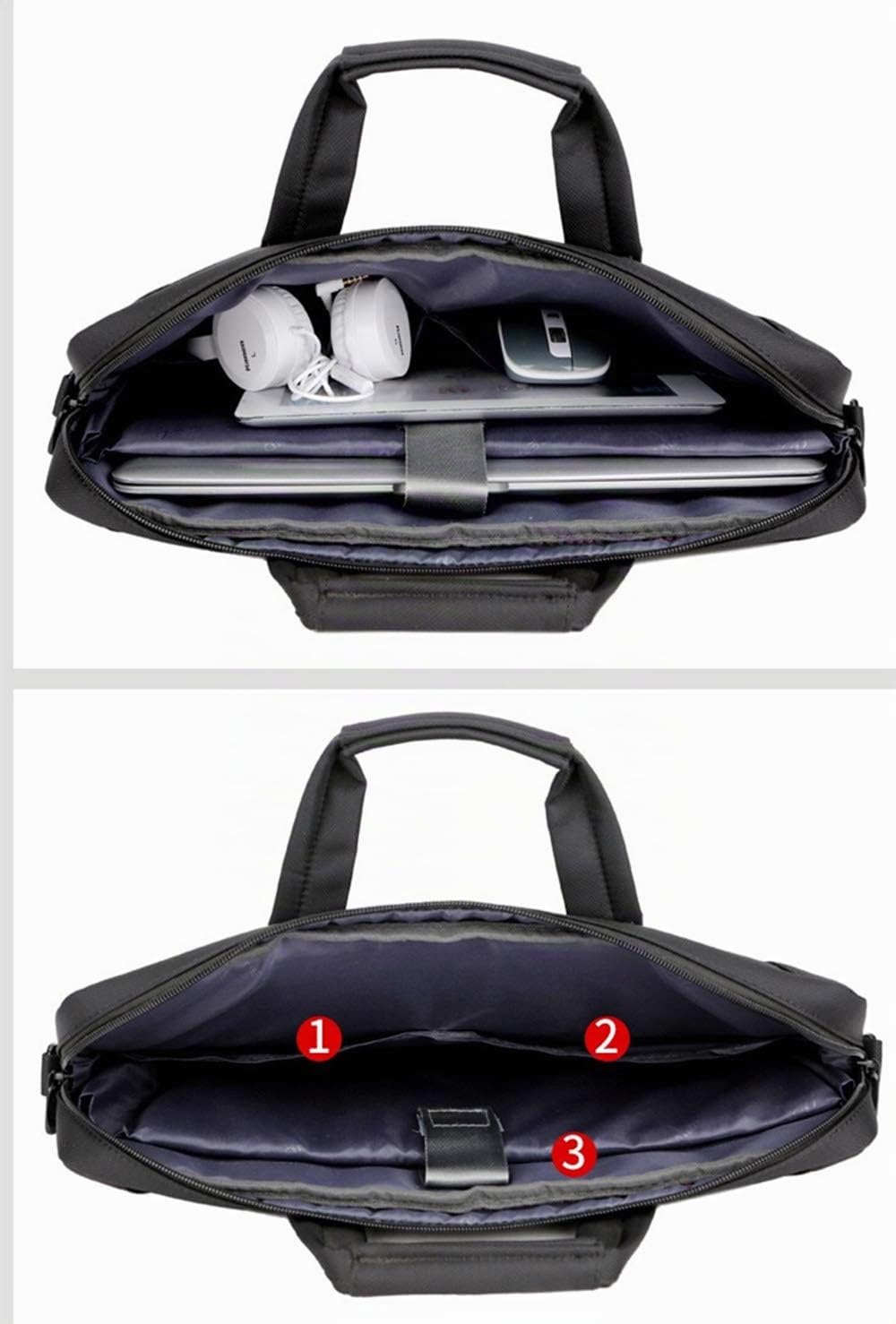 Funda de transporte para Tableta Gráfica de Dibujo Wacom Cintiq 16, Huion Kamvas Pro 16, XP-PEN Artist15.6 Pro, Innovator 16 impermeable, con guante de artista (negro)