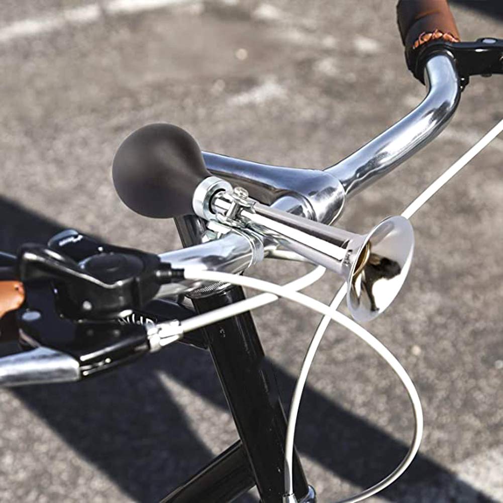 Trombetta Per Bicicletta - Campanello Classico In Alluminio, Per Manubrio, Stile Retrò - Foto 13