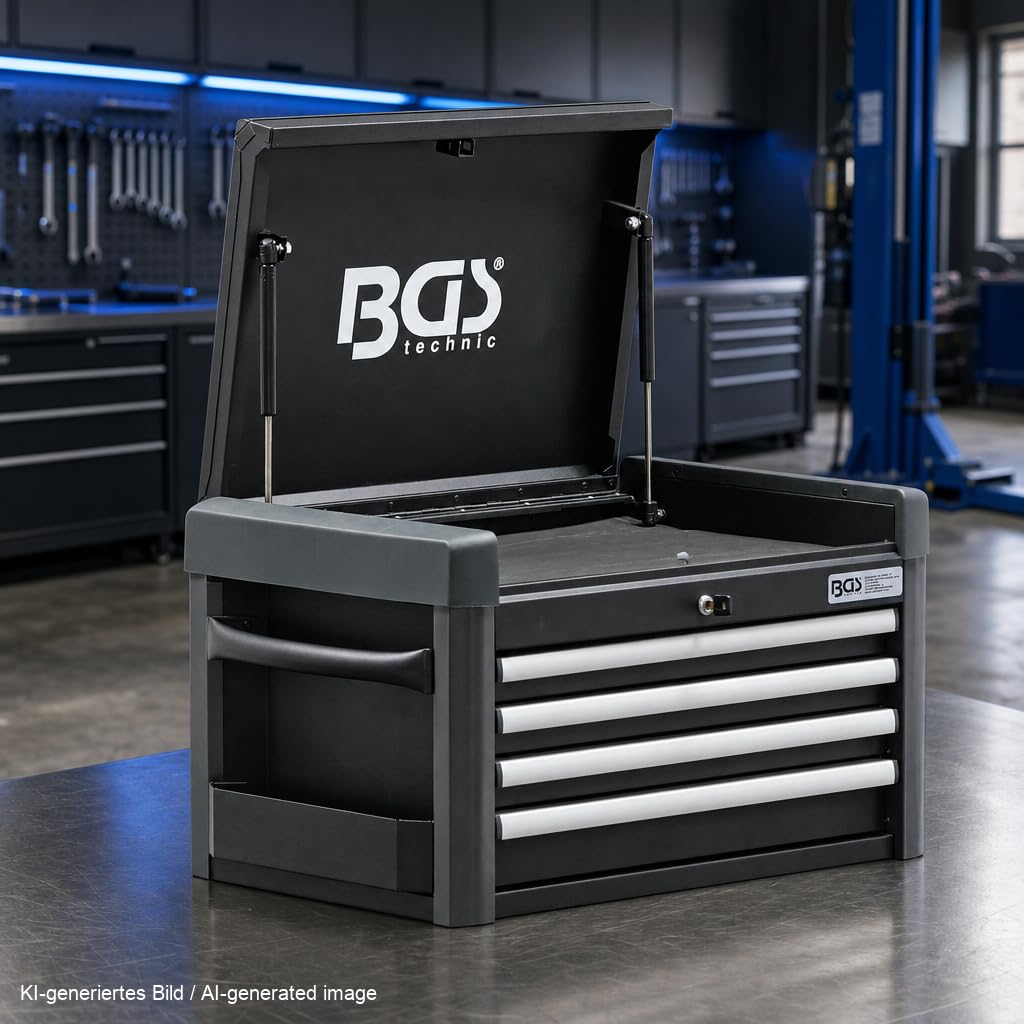 BGS 4112 | Caja de herramientas para carro de taller PROFI | 4 cajones | vacío