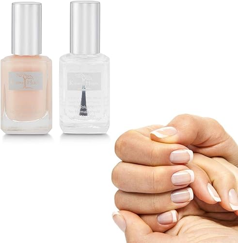 Miniatura 10 de karma organic Esmalte de uñas de color natural con triple capa base 5, tratamiento de uñas no tóxico, vegano, libre de crueldad animal