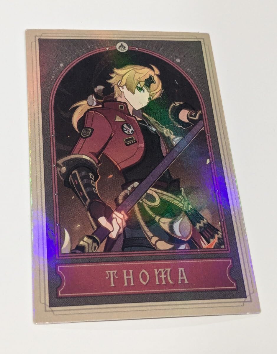 原神 七聖召喚カード 男性キャラ4枚 ホヨランド 韓国 Amazon.co.jp: トーマ 原神 七聖召喚カード ホヨランド2024 韓国