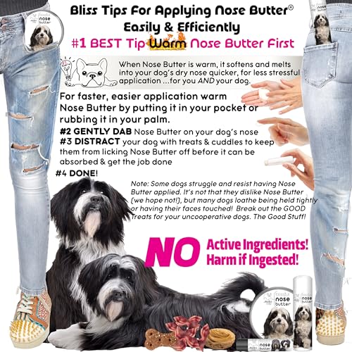 Image of The Blissful Dog Tibetan Terrier Unscented Nose Butter - Dog Nose Butter, 0.15 Ounce