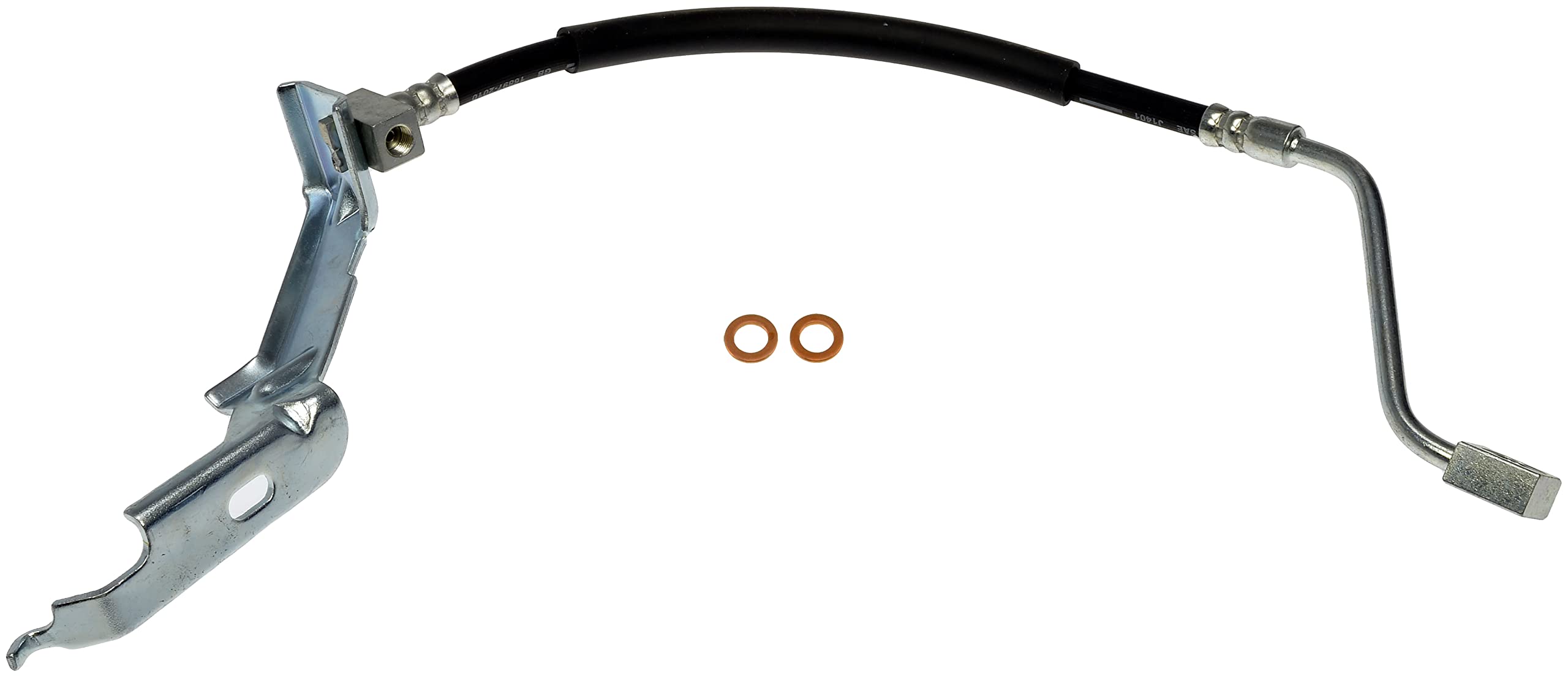 Dorman H620135 Front Passenger Side Brake Hydraulic Hose Compatible with Select Chrysler / Dodge Models *box damaged way be missing peice*