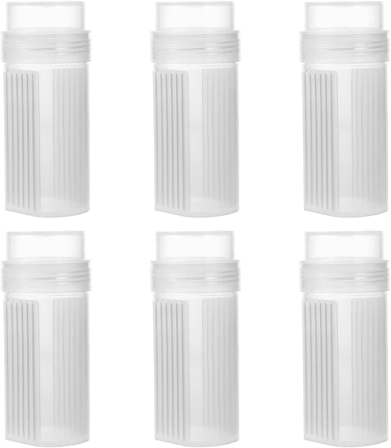 6pcs Lab Slide Staining Tank with 5 Slides Capacity, High Transparency Plastic Staining Jar, Precision-sealed Design for Cytology and Pathology Sample Processing