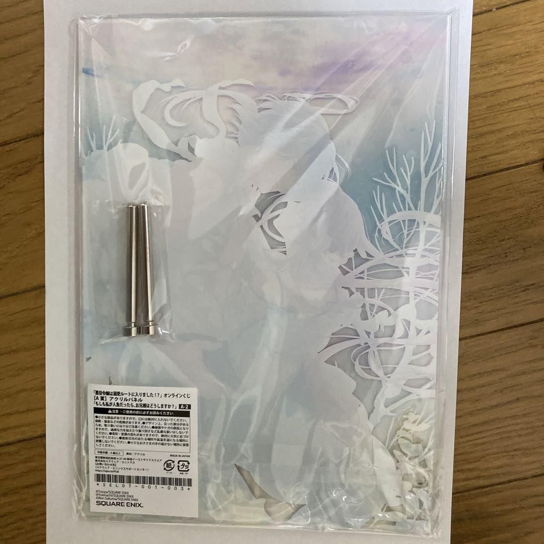 『悪役令嬢は溺愛ルートに入りました!?』　オンラインくじ　A賞　アクリルパネル スクエニ出版公式グッズ on X: 