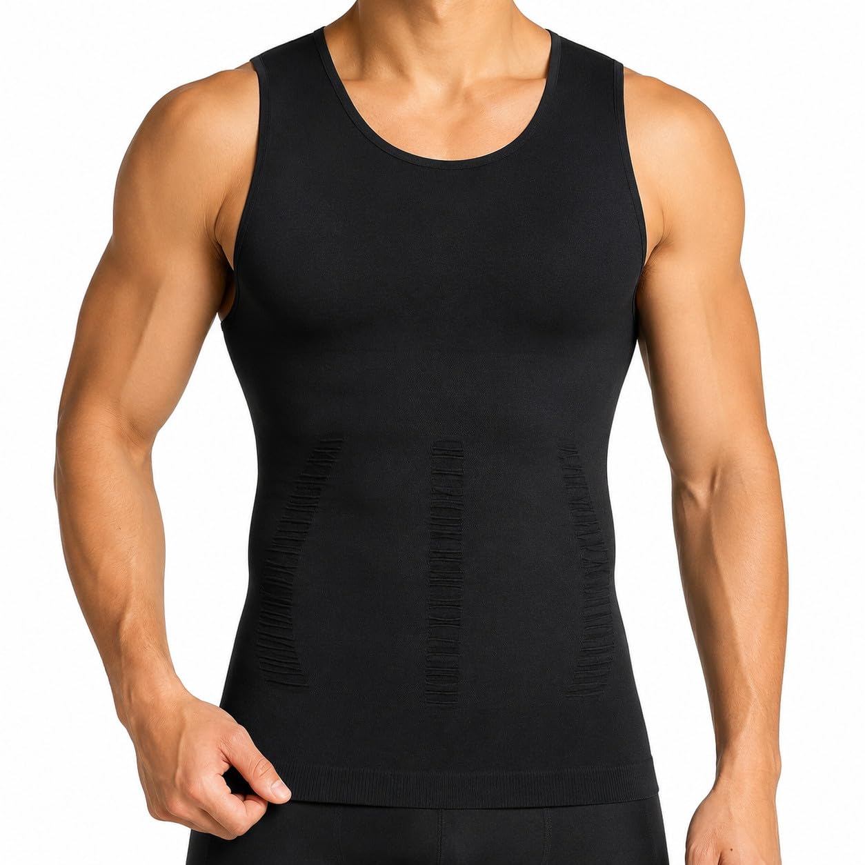 Photo 1 of LGMTR Men's Compression Shirt Compression Tank Top Men Athletic Base Layer 2XL