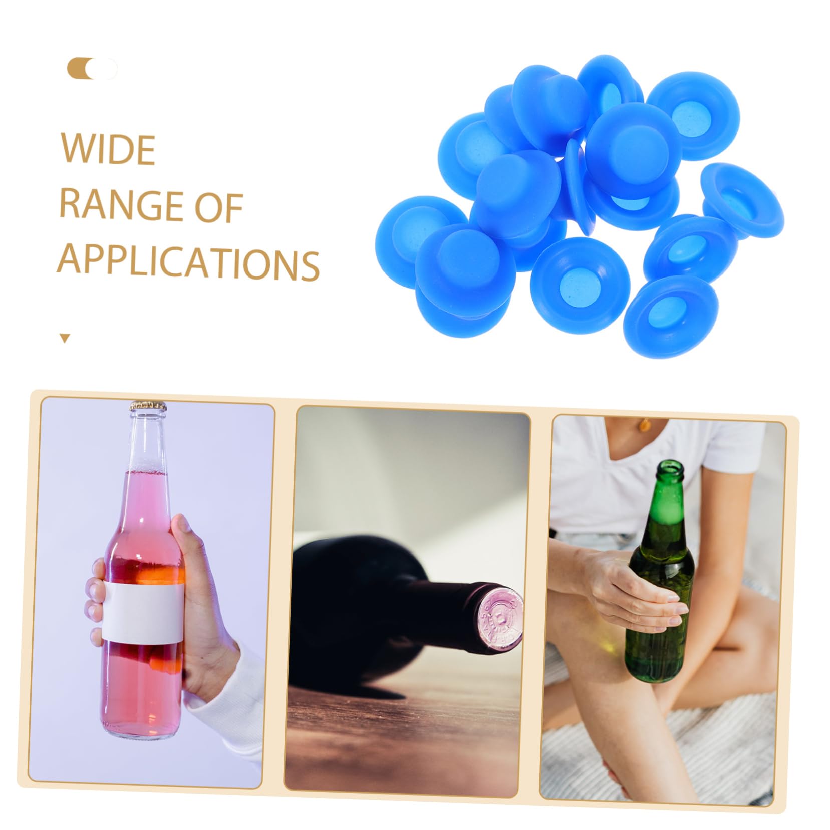 ULTECHNOVO Swing Top Bottle Gaskets 24 Pack Seal Bottle Gasket Leak-Proof for Beer